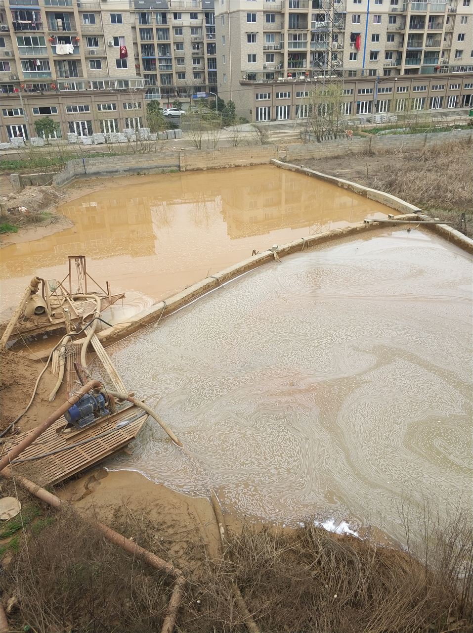 江州沉淀池淤泥清理-厂区废水池淤泥清淤
