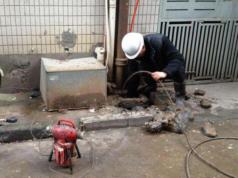 江州疏通下水道-洗菜池疏通